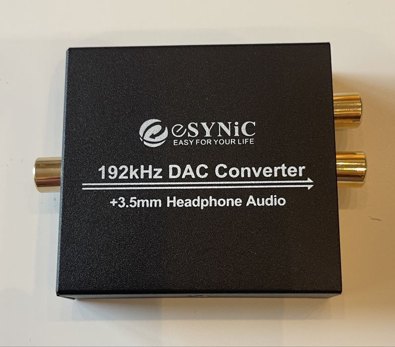 DAC - Convertor audio digital - analog 192 kHz.