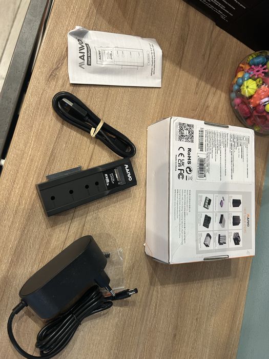 Docking Station / Duplicator MAIWO K10635N (NVMe / SATA) - NOU (Clonare Offline)