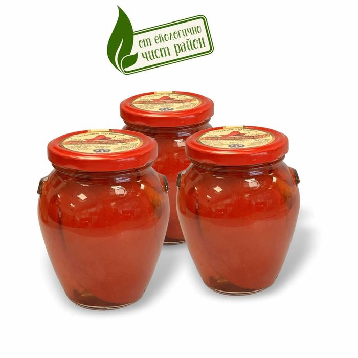 Натурален български сушен домат и Натурална българска капия