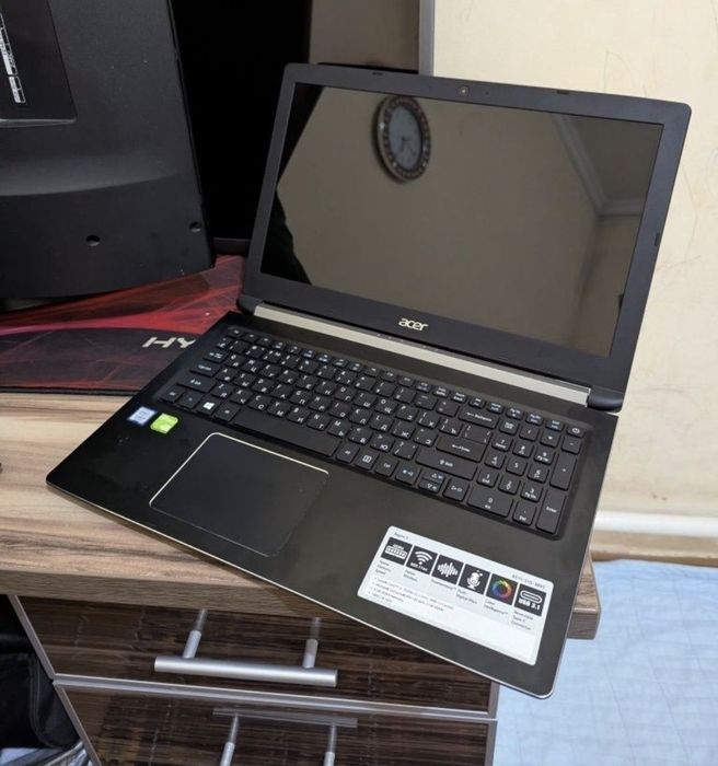 Игровой Ноутбук Асер Core i3-7020 Ssd 256Gb/4Gb