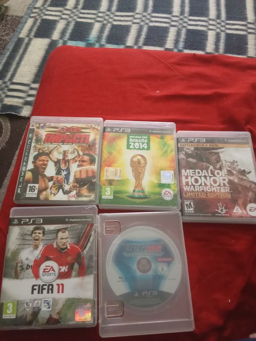 Vând jocuri PS3 originale Nu se livrează 15 lei un joc