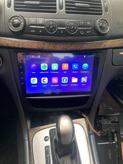 1-8GB Navigatie GPS Mercedes E Class W211 E200 W219 CLS Carplay QLED