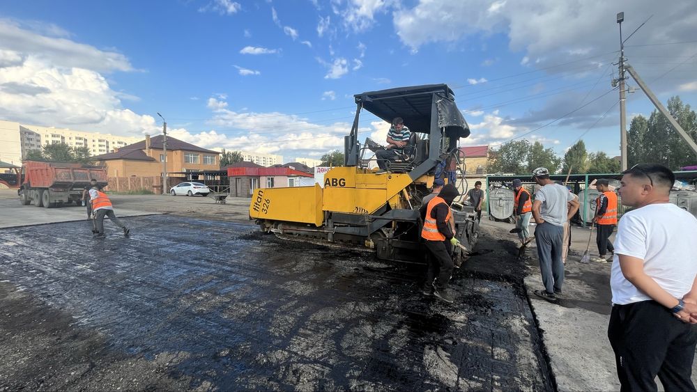 Асфальтирование Асфальт