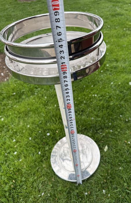 Suport frapiera vin, complet inox, Mepra, gama lux, nou