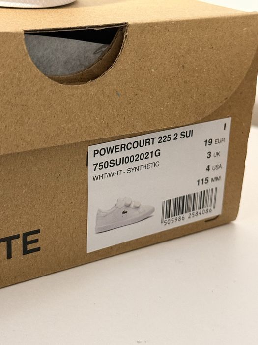 Нови детски обувки Lacoste Powercourt 225