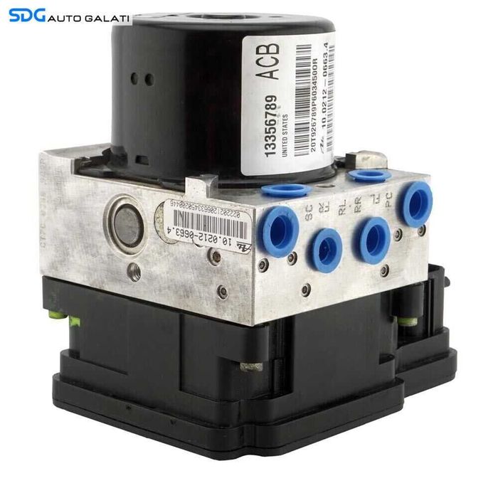 Unitate Pompa Modul ABS Opel Astra J 2009 - 2015 Cod 13356789 10.0212-0663.4 [M7294]