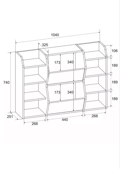Продам полку стеллаж для игрушек