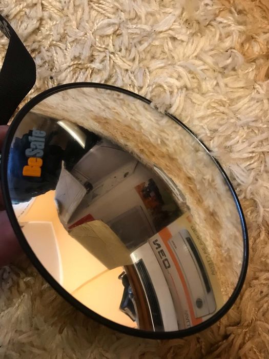 Бебешко огледало BeSafe - Черно - BeSafe Baby Mirror - Black