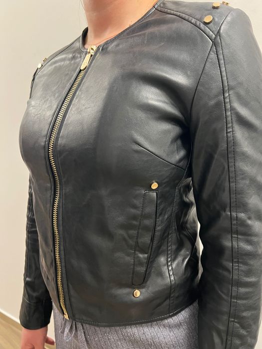 Дамско кожено яке Trussardi