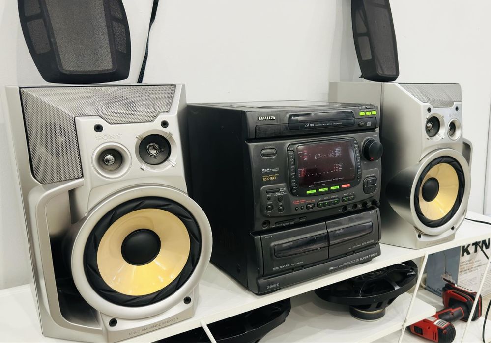 Aiwa nsx999 с тонколони на Sony VX8