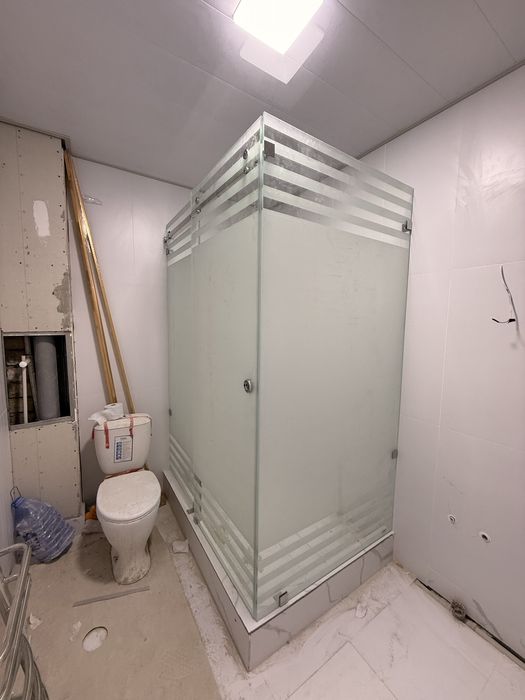 Установка душ кабин