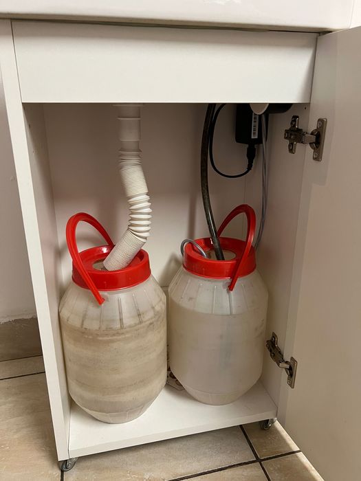 Chiuveta portabila, lavoar mobi, alimentare apa rece QUVETTE