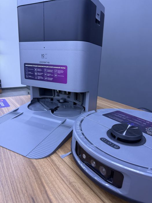 Робот Пылесос со станцией самоочистки PVCRAC 7290 WIFI IQ HOME