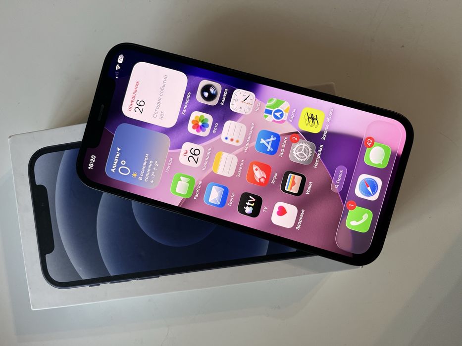 Айфон 12 128гб с коробкой