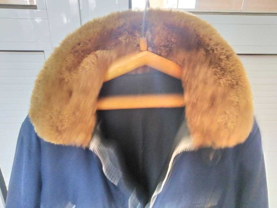 Куртка летчика ВВС СССР.  1970-80-е года. Теплая.  С кобурой .