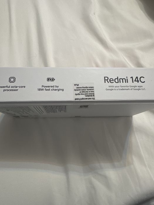 Vand REDMI 14C  12 GB. 128 GB NOU CU GARANTIE 24 luni