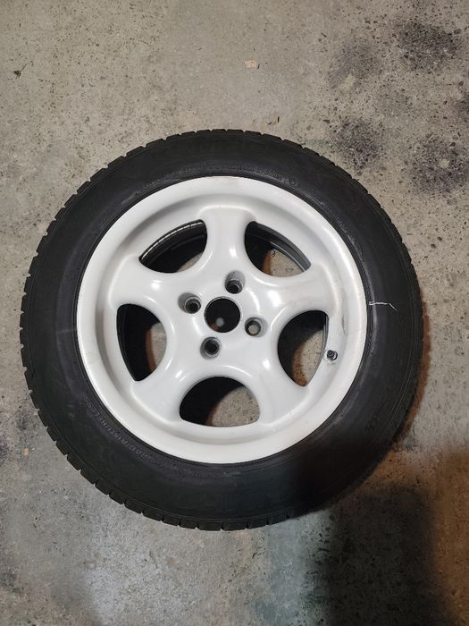 Set Logan Jante Aliaj 15" — Prindere 4x100 — Dezent / Alu-Design 7.25J ET35 — CB 63.4 (Inele 60.1) cu anvelope 185 65 15 iarnă