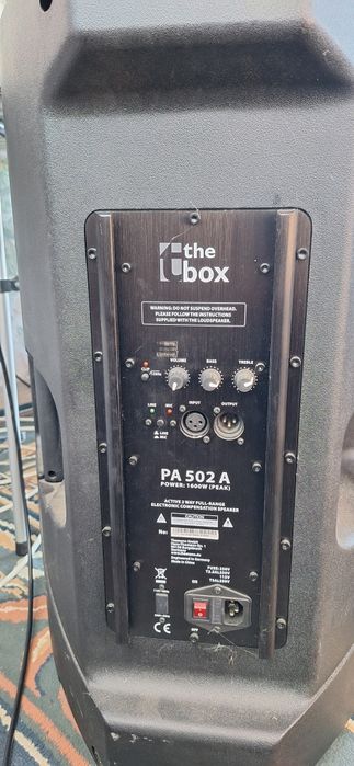 Vand boxe active T box