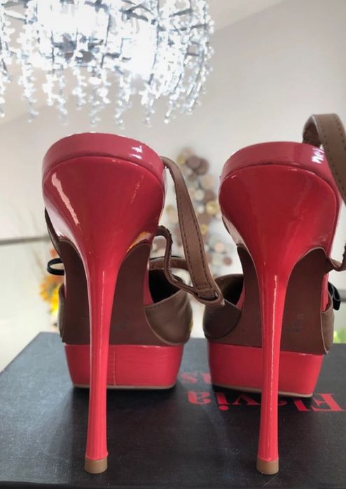 Pantofi Filippo Otter piele naturală lăcuită 37