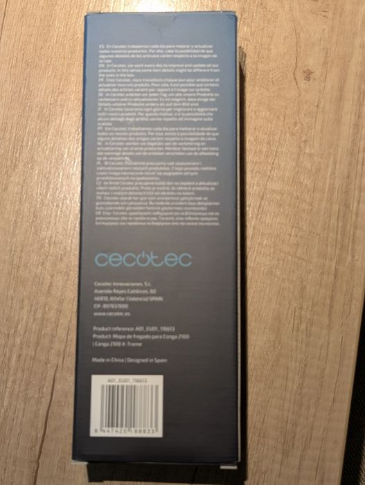 Laveta Cecotec Conga Z100 X-Treme
