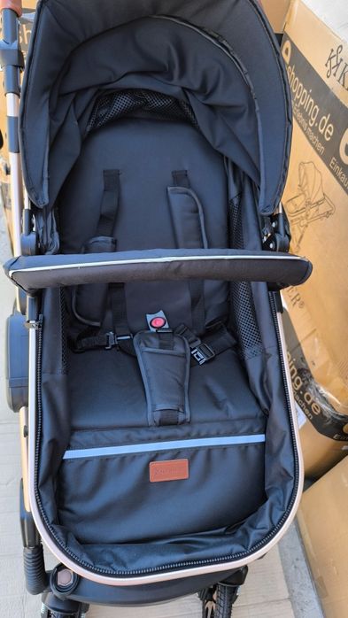 Комбинирана количка 3 в 1 вкл. кош за новородено/кола, зимен/летен кош