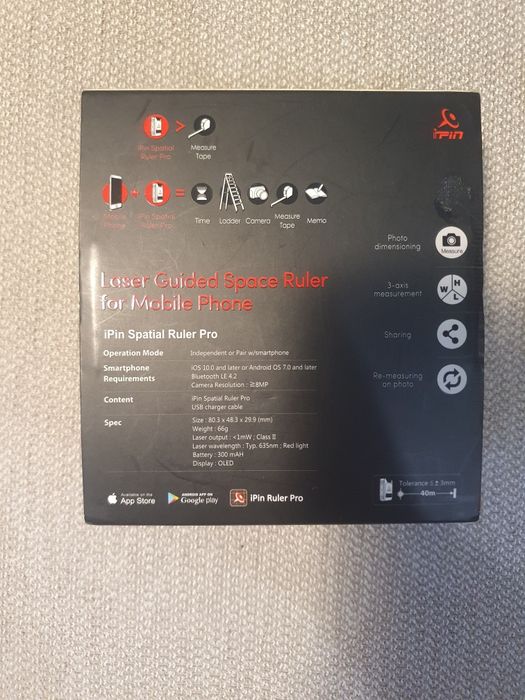 Ruleta electronica laser Ipin Ruler Pro