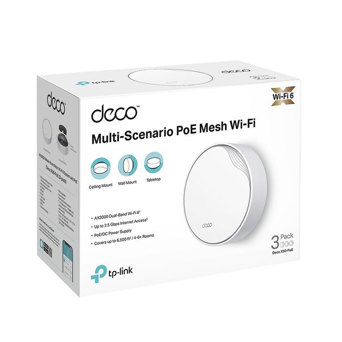 # TPLink Deco E4 S7 X50Pro X60 X50PoE BE65 Mesh WiFi Деко Меш система