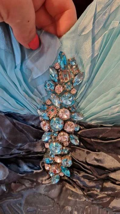 Rochie Marys Tune de mătase, măr.44