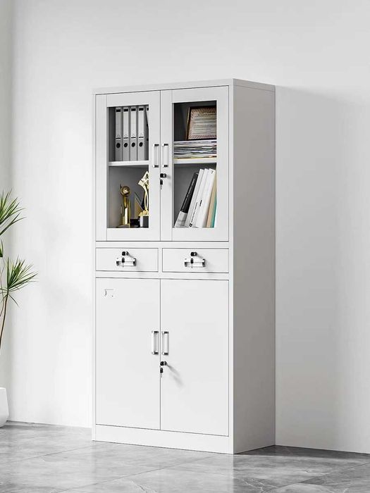 Металлический шкаф с замком | Железный шкаф | Для кухни и офиса