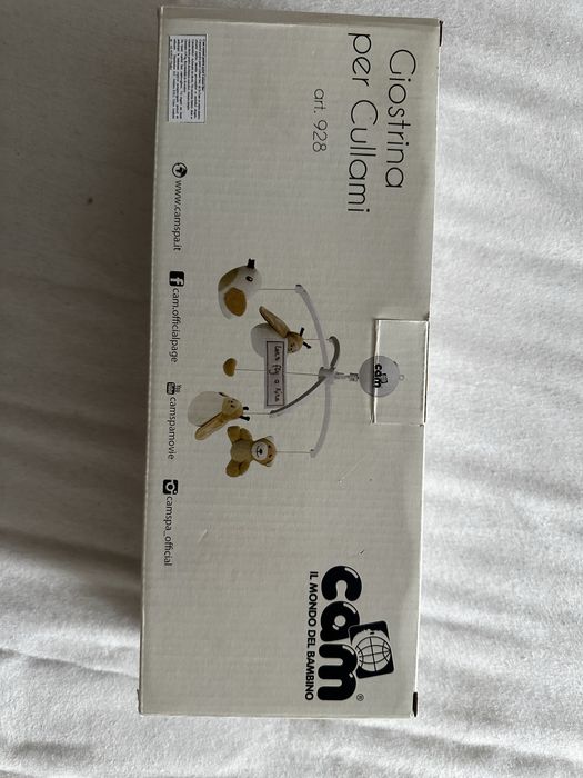 Vand baldachin cu suport si  jucarie muzicala