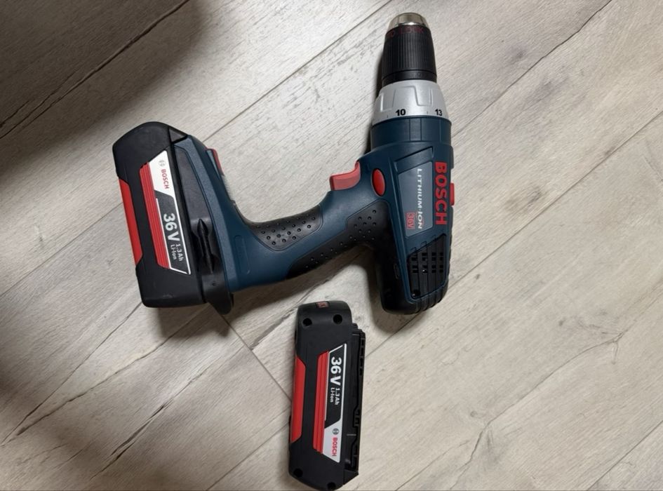 Bosch GSR 36 V-LI Професионален Акумулаторен Винтоверт  (С 2 Батерии)