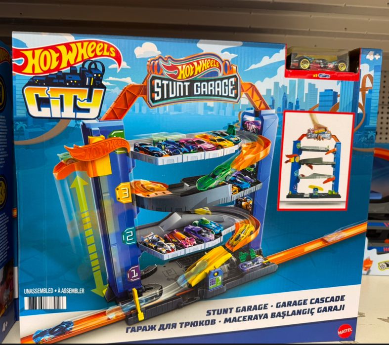Hot Wheels Sity, Hot Wheels stunt garage