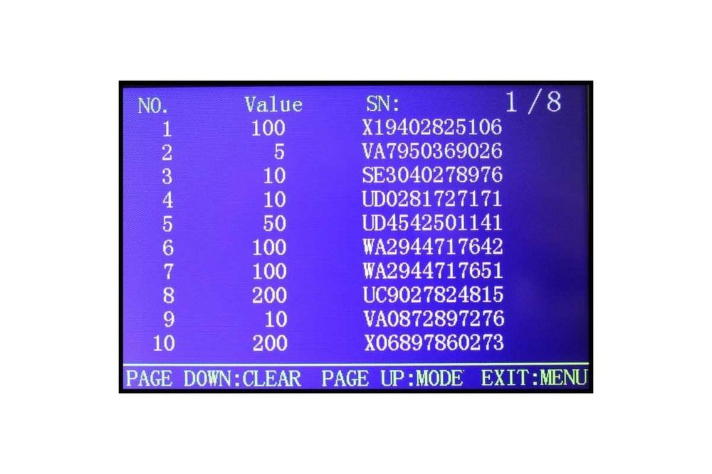 Детектор за фалшиви ЕВРО банкноти/банкнотоброячна машина CCE 3080