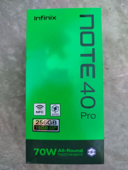Infinix note 40 pro ideal xolatda