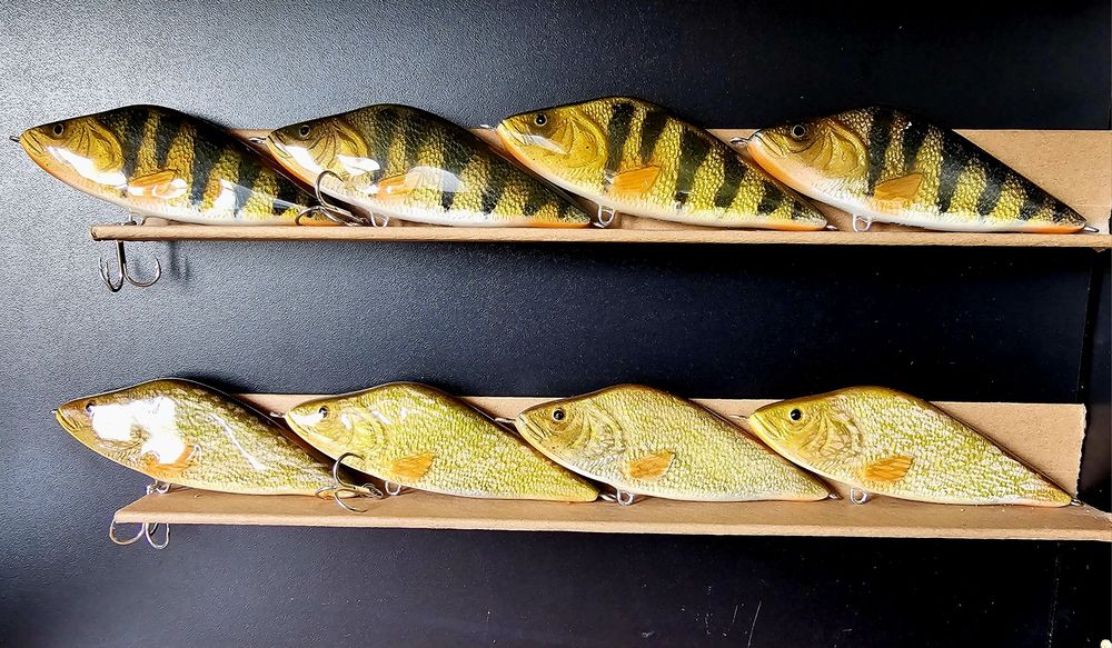 Ръчно изработен джърк модел Frodo за риболов на ЩУКА