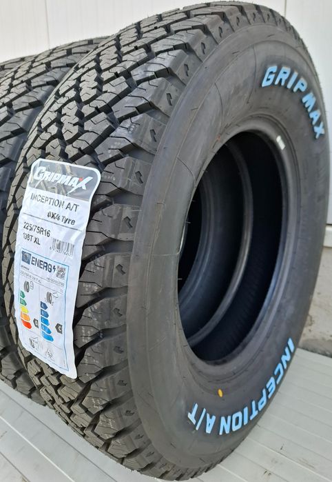 225/75 R16, 108T, GRIPMAX, Inception A/T, Anvelope All Terain M+S