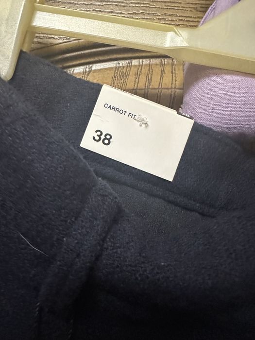 Pantaloni carrot fit Zara bărbați NOI - mărimea 38