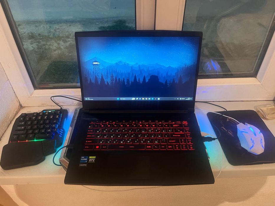 Продам MSI GF63 512/16/rtx3050/i5-11