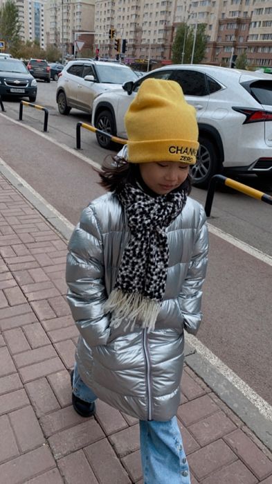 Пуховик осенний детский