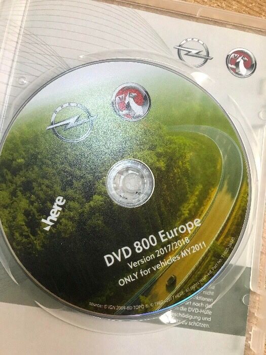 OPEL DVD Harta Navigatie DVD800 CD500 NAV ROM+EU 2019 INSIGNIA Astra