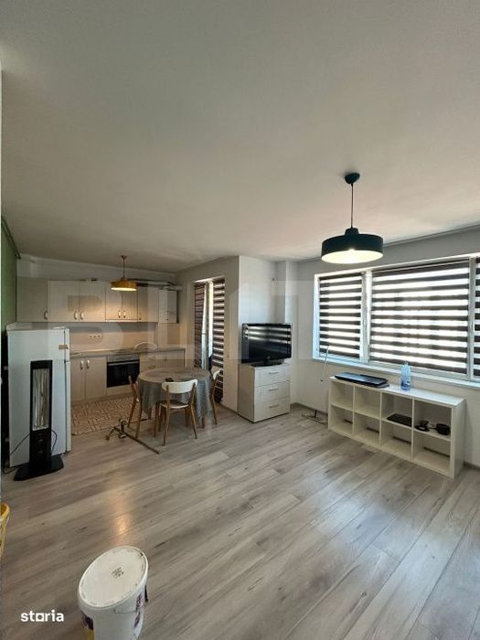 Studio 43 mp, Balcon, Nisa de Dormit, Parcul Feroviarilor, Semicentral — fotografia 1