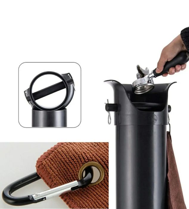 Нок-бокс на ножке  для кофейных отходов, напольный