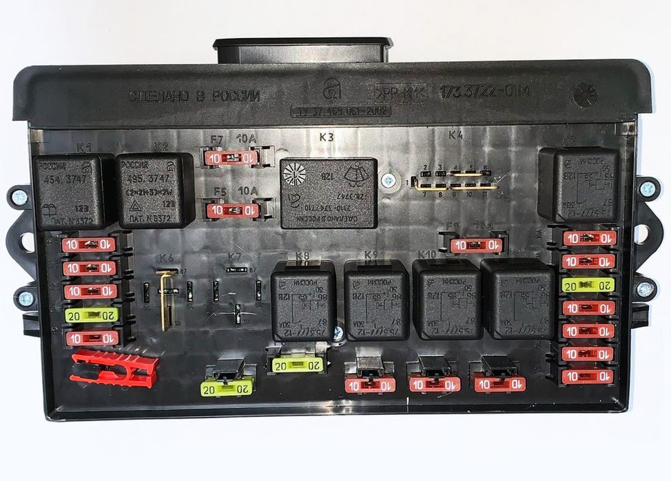 Блок предохранителей ваз 2108, 2109, 2114, 2115