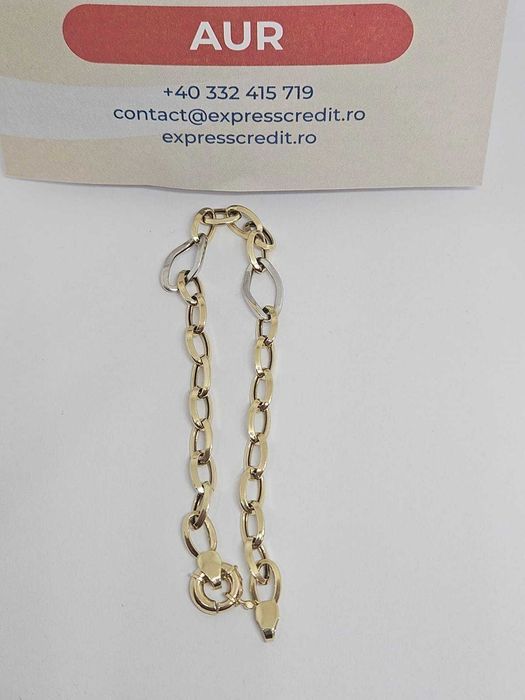 Bratara aur 14k 4.24g (33490/30 Pacurari 2) Garantie 2 ani!