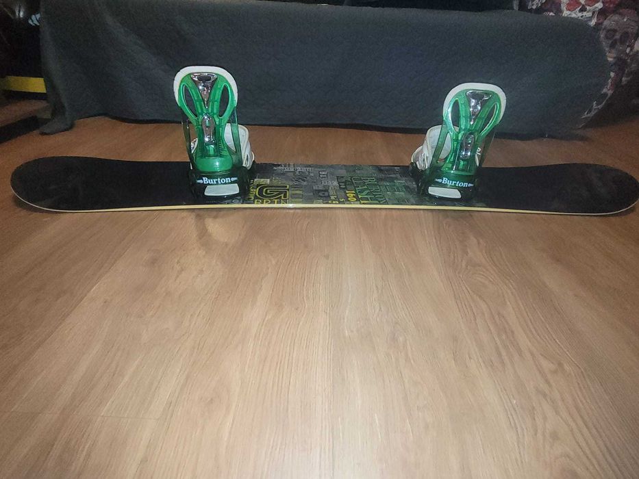 Placa snowboard Burton - 160 cm, cu legaturi Burton