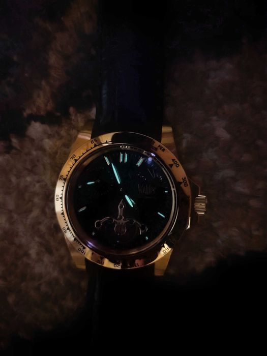 Vand ceas mecanic,automatic se poate intoarce si manual-WOHLER-stare buna.