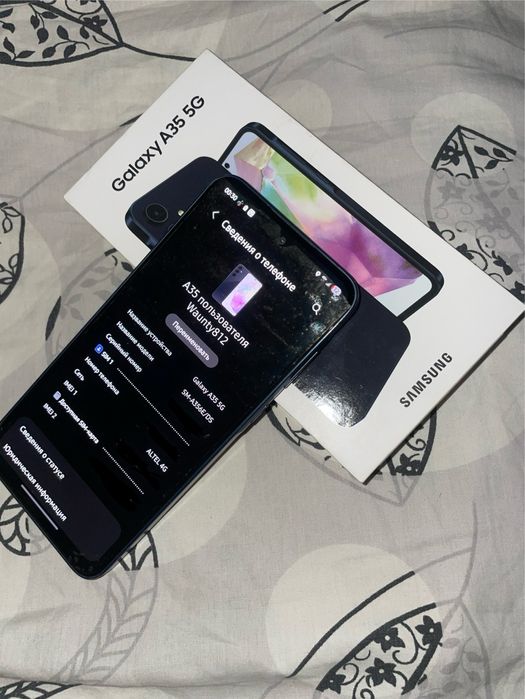 Samsung A35 5G 128/8+8