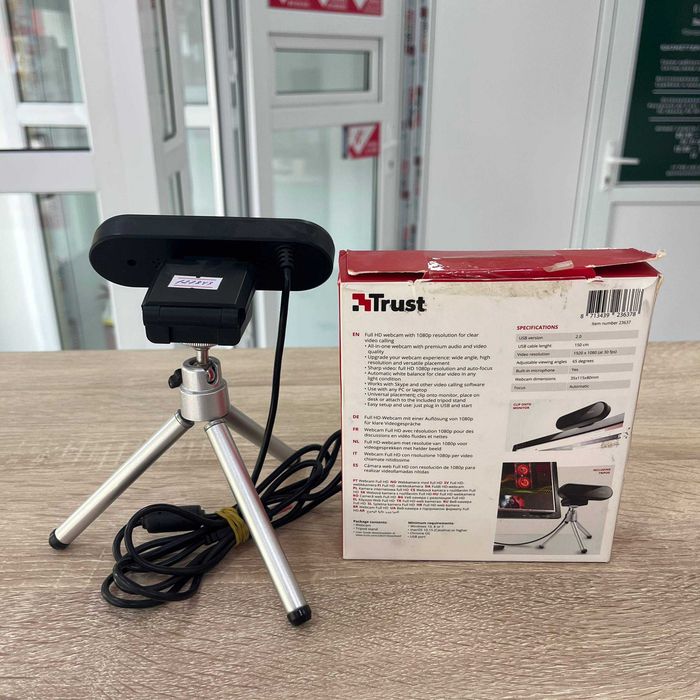 С32/ Веб-камера TRUST FULL HD WEBCAM /sk127843