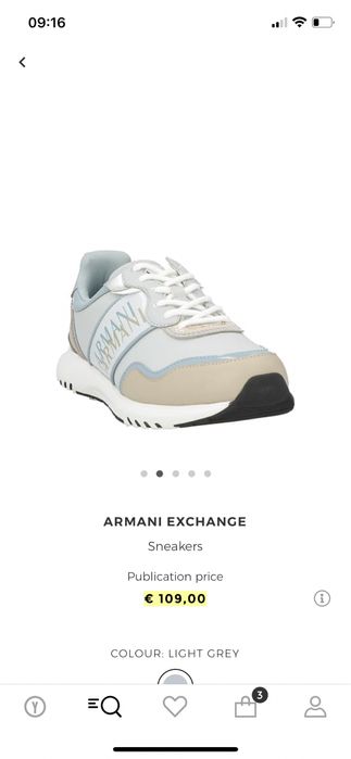 Adidasi Armani Exchange nr 36