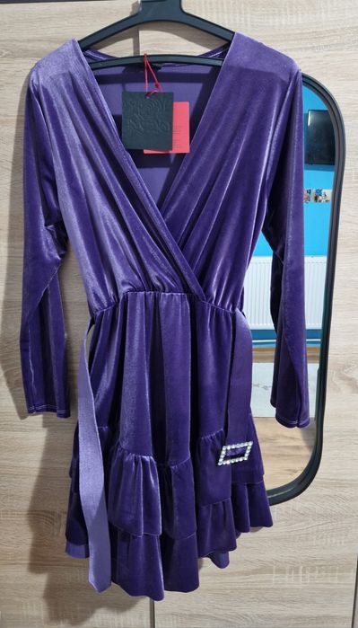 Rochie de ocazie din catifea